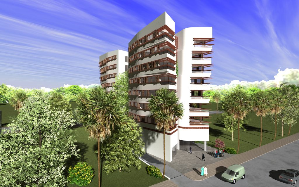 Apartment building in Conakry (Guinea) Brugarolas Arquitectos